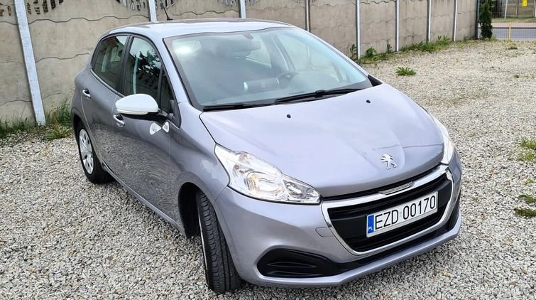 Peugeot 208 cena 37900 przebieg: 50000, rok produkcji 2018 z Frombork małe 254